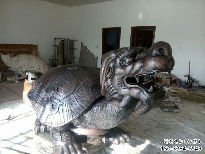 廣場(chǎng)烏龜?shù)袼?公園仿真雕塑 抽象擺件