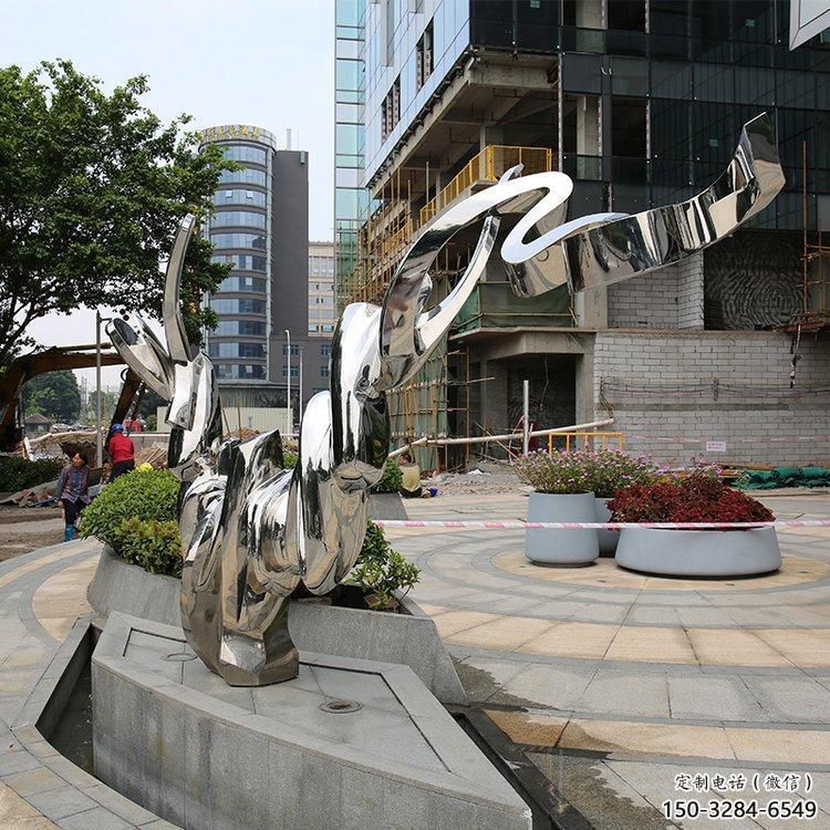 醫院小貓雕塑，海洋擺件，拉絲工藝