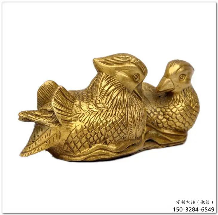 大型鴛鴦雕塑 門(mén)口創(chuàng)意雕塑 售樓處小品