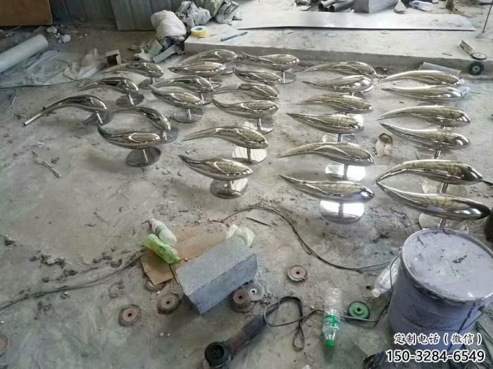 城市魚形雕塑,網格體育雕塑,古銅效果 城市魚形雕塑,網格體育雕塑,古銅效果