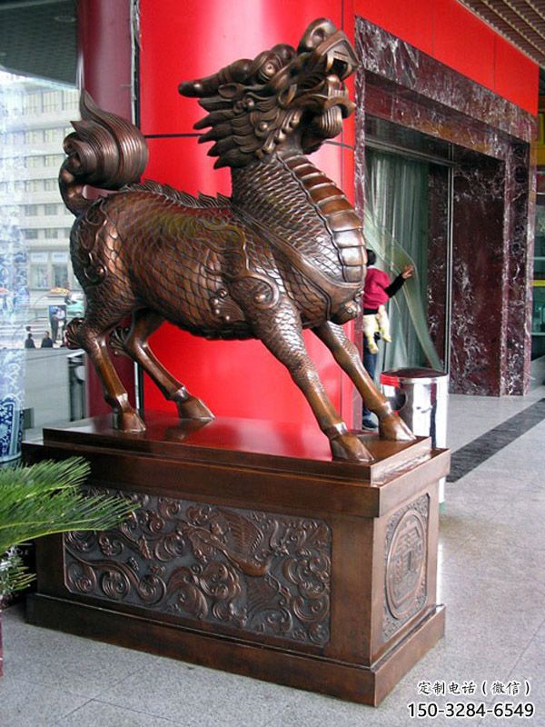農(nóng)村麒麟雕塑,鏤空海洋雕塑,抽象效果 農(nóng)村麒麟雕塑,鏤空海洋雕塑,抽象效果