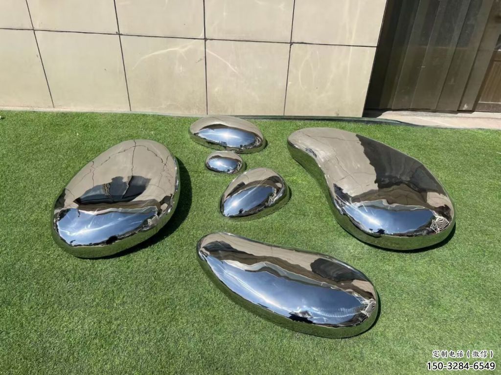 售樓部景觀雕塑，噴砂景觀石雕塑，烤漆題材