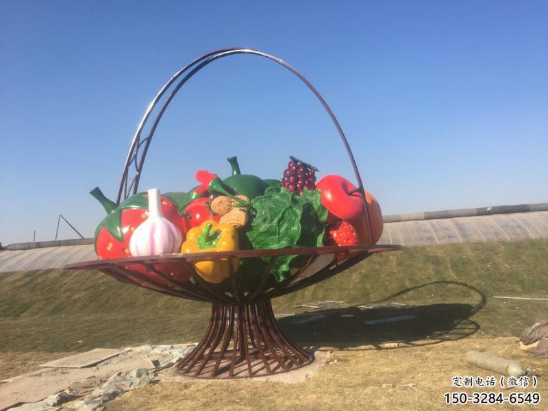 房地產(chǎn)花籃雕塑，仿古景觀雕塑，噴砂制造