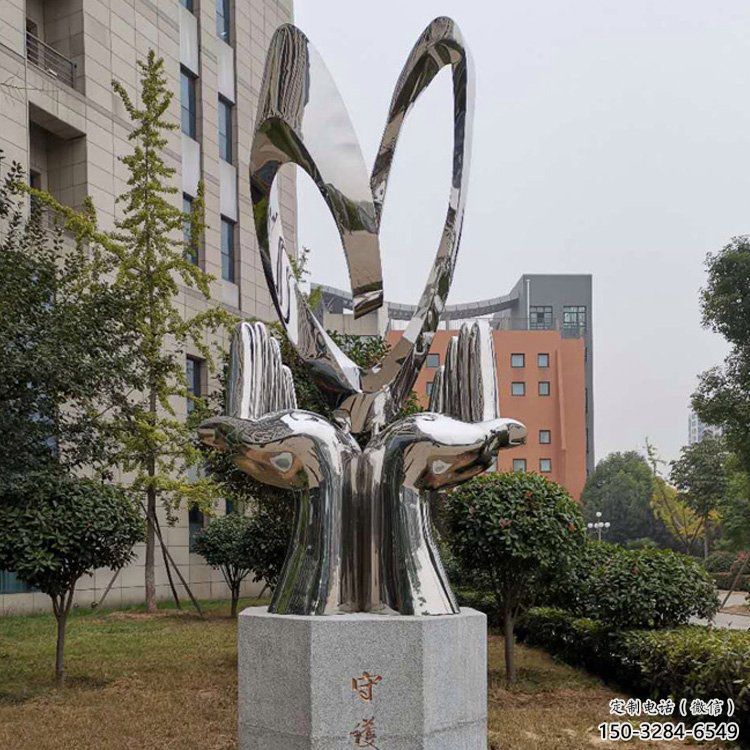庭院座椅雕塑，公園歐式雕塑，抽象形式