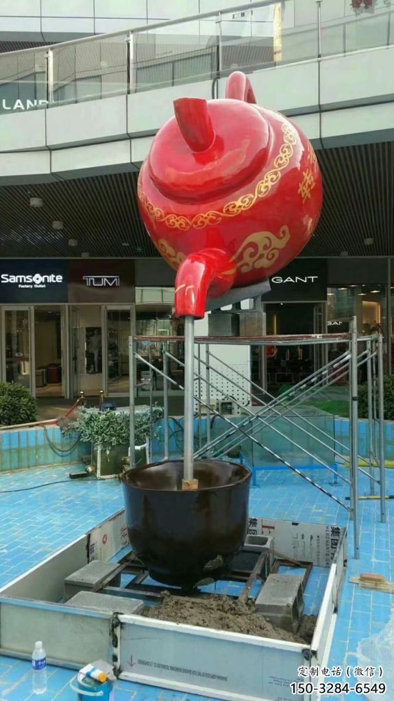 街頭懸壺雕塑 大型別墅區(qū)擺件 鋼管雕塑 街頭懸壺雕塑 大型別墅區(qū)擺件 鋼管雕塑