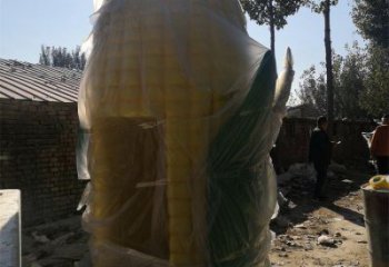 步行街玉米雕塑 游樂場(chǎng)景觀農(nóng)作物雕塑 鑄造雕塑