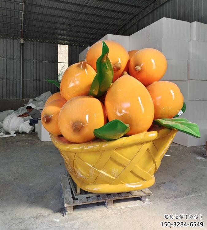 大型枇杷雕塑 商業(yè)街廣場雕塑 仿真擺件 大型枇杷雕塑 商業(yè)街廣場雕塑 仿真擺件