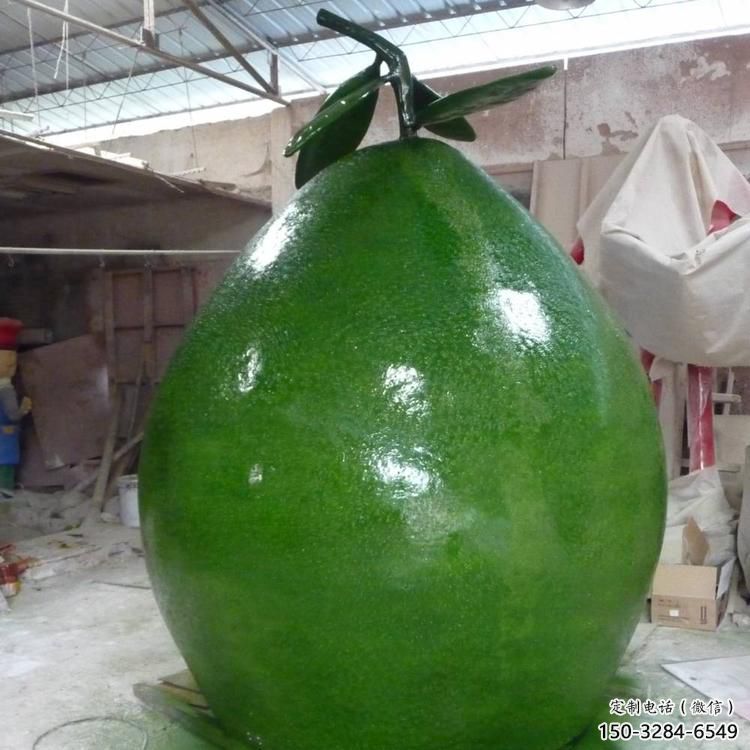 水景柚子雕塑 彩繪果蔬雕塑 現代水果雕塑 水景柚子雕塑 彩繪果蔬雕塑 現代水果雕塑