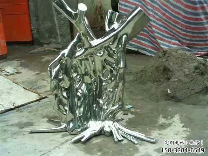 現(xiàn)代樹樁雕塑 大型別墅區(qū)大樹雕塑鏡面館植物雕塑 現(xiàn)代樹樁雕塑 大型別墅區(qū)大樹雕塑鏡面館植物雕塑