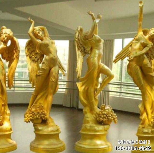 步行街天使雕塑 游樂(lè)場(chǎng)景觀小品 鑄造卡通雕塑 步行街天使雕塑 游樂(lè)場(chǎng)景觀小品 鑄造卡通雕塑