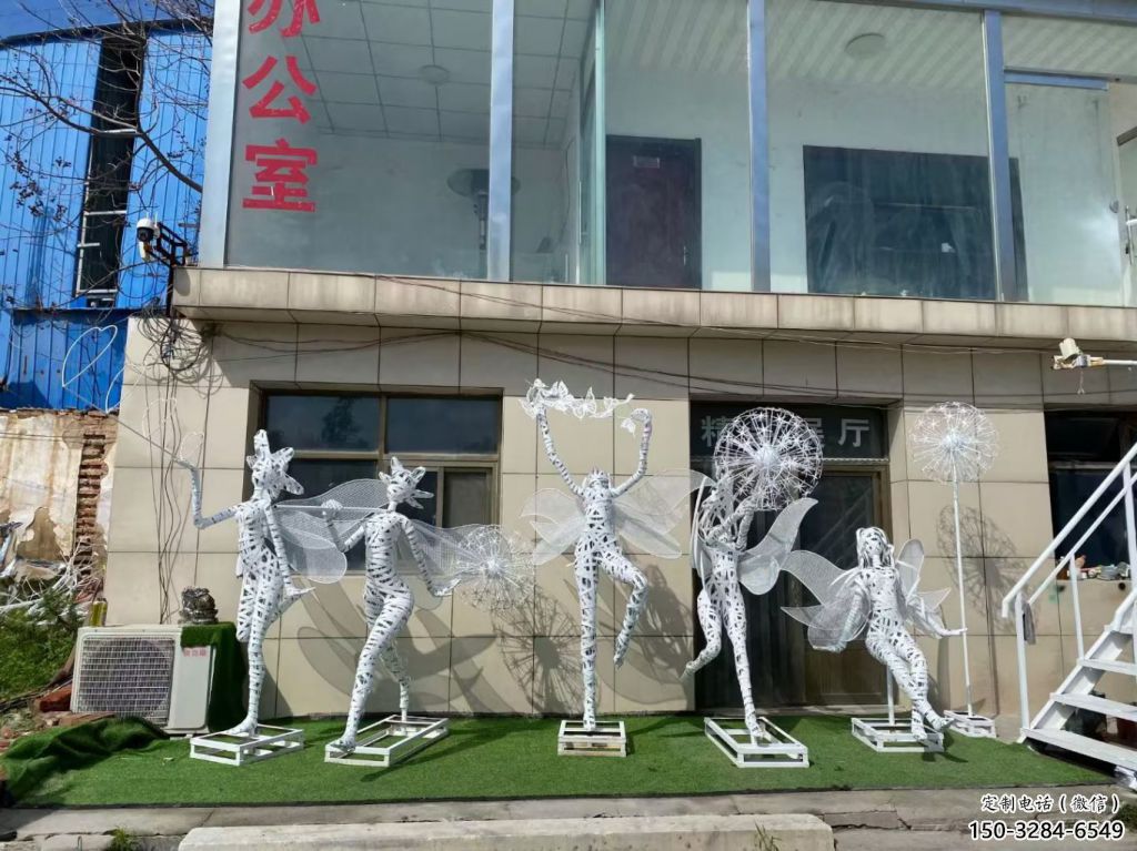 景觀小精靈雕塑 烤漆大型卡通雕塑 鏤空動(dòng)漫雕塑 景觀小精靈雕塑 烤漆大型卡通雕塑 鏤空動(dòng)漫雕塑