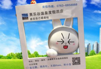 公仔雕塑廠家 店門(mén)口彩繪雕塑 步行街?jǐn)[件