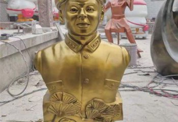 街道雷鋒雕塑 現代景觀人物雕塑 彩繪英雄雕塑