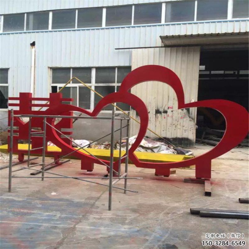 住宅小區(qū)雙心雕塑 啞光桃心雕塑 公園心心相印雕塑 住宅小區(qū)雙心雕塑 啞光桃心雕塑 公園心心相印雕塑