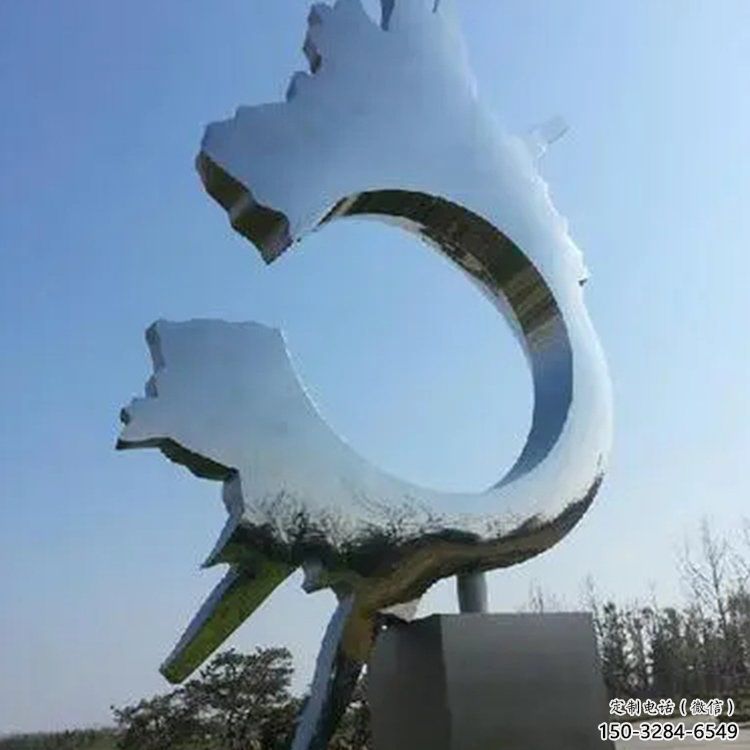 大型商場齒輪雕塑 仿真工業(yè)雕塑 鏡面機械雕塑
