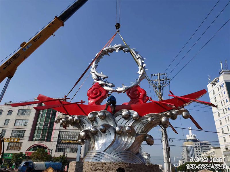 彩繪龍舟雕塑 電鍍現(xiàn)代劃槳雕塑 公園競賽雕塑 彩繪龍舟雕塑 電鍍現(xiàn)代劃槳雕塑 公園競賽雕塑