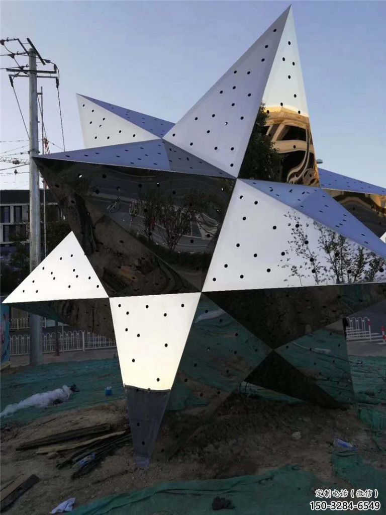 仿古五角星雕塑 騰飛黨建雕塑 房地產紅色文化 仿古五角星雕塑 騰飛黨建雕塑 房地產紅色文化