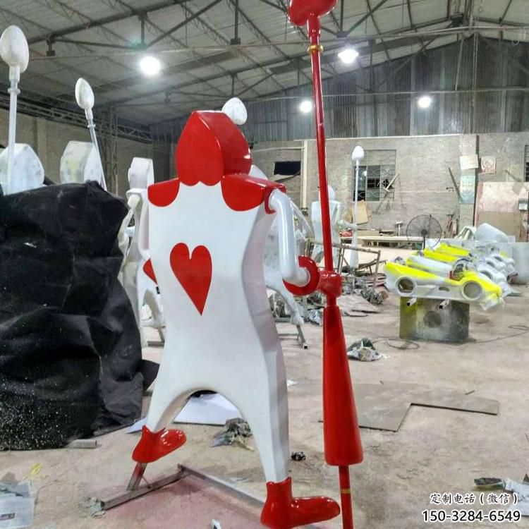 烤漆撲克雕塑 鋼管撲克牌雕塑 室內(nèi)雕塑 烤漆撲克雕塑 鋼管撲克牌雕塑 室內(nèi)雕塑