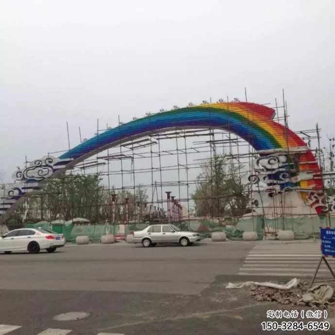 祥云大門雕塑,城市地標建筑,不銹鋼祥云大門雕塑 祥云大門雕塑,城市地標建筑,不銹鋼祥云大門雕塑