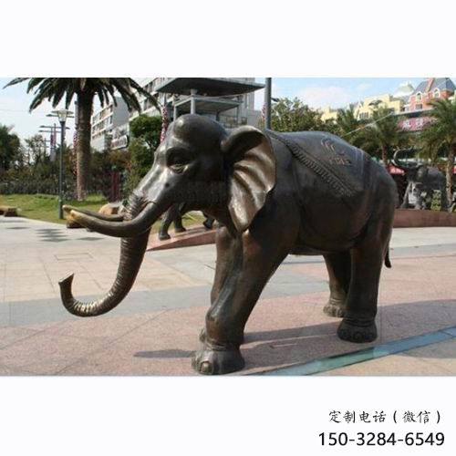 大象雕塑供應，城市裝飾，銅大象雕塑優選
