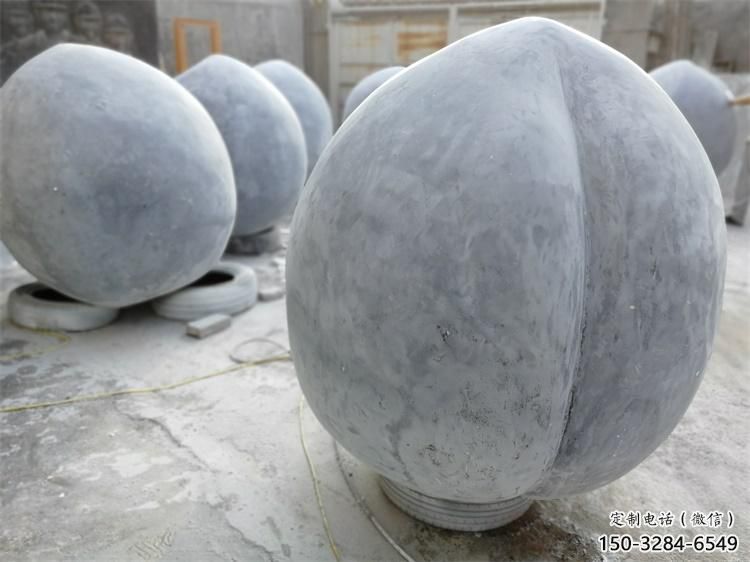 標(biāo)示果籃雕塑制造商，動態(tài)雕塑，桃子果籃雕塑訂做