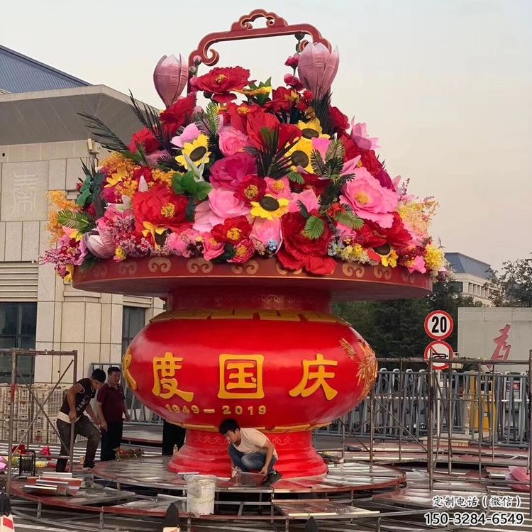 花籃雕塑精選，公園小品，景觀花籃雕塑精品