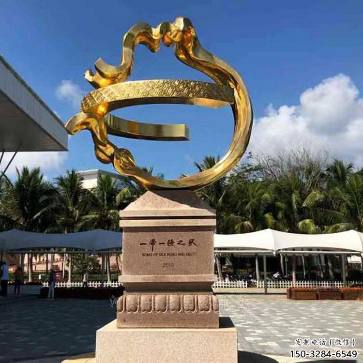 宣傳主題雕塑加工廠家，藝術(shù)形象標(biāo)識(shí)，地標(biāo)美陳雕塑