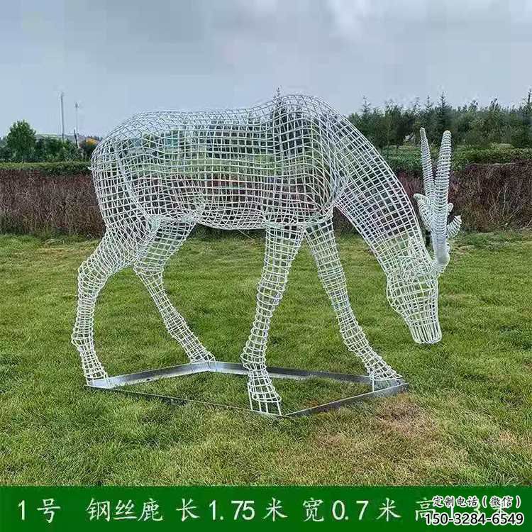 現代梅花鹿雕塑承接，歐式風格，廣場燈光梅花鹿雕塑精選