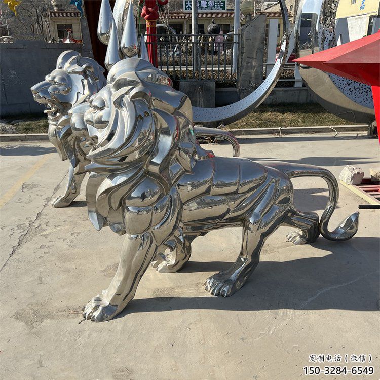 獅子雕塑工廠,鏡面拋光藝術(shù),不銹鋼獅子雕塑供應(yīng) 獅子雕塑工廠,鏡面拋光藝術(shù),不銹鋼獅子雕塑供應(yīng)