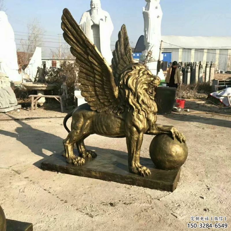 抽象獅子雕塑制造,動(dòng)物美陳雕塑,仿銅飛獅雕塑展品 抽象獅子雕塑制造,動(dòng)物美陳雕塑,仿銅飛獅雕塑展品