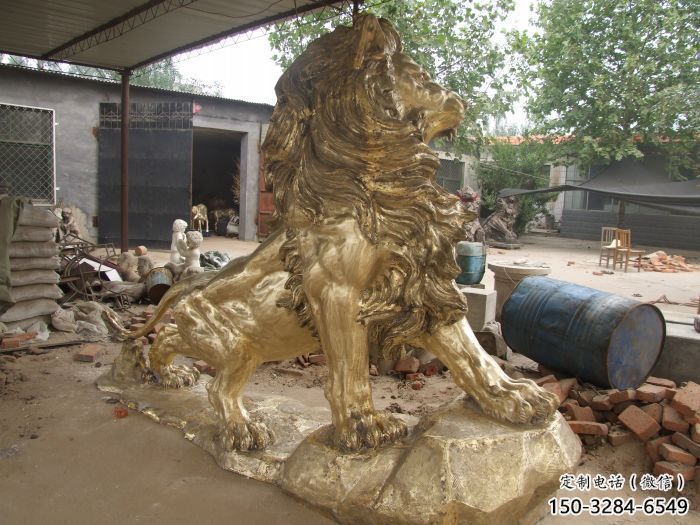 純銅仿古獅子雕塑,動物雕塑,大型走獅雕塑標準 純銅仿古獅子雕塑,動物雕塑,大型走獅雕塑標準