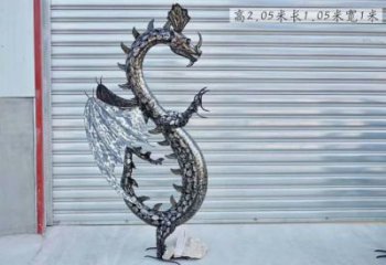 城市恐龍雕塑標準，金屬制作，景觀鐵藝恐龍雕塑優價