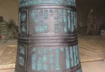 仿古青銅銅鐘雕塑生產