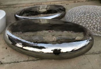 步行街坐凳雕塑，鍛造景觀雕塑，拋光方式