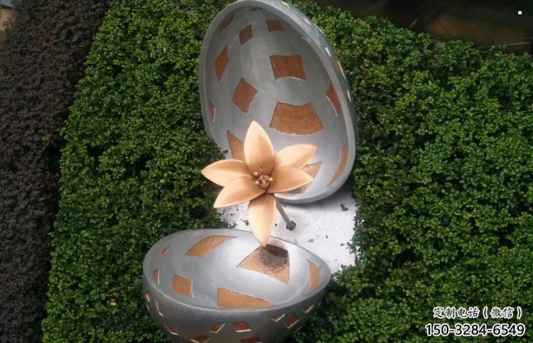 杏花雕塑供應(yīng)，城市裝飾，不銹鋼杏花雕塑優(yōu)選