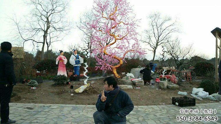 櫻花雕塑精選，戶外雕塑，不銹鋼櫻花雕塑廠家優(yōu)價(jià)