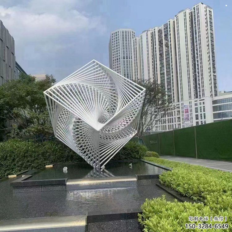 魔方雕塑制作供需，景區(qū)案例，字體魔方雕塑供給
