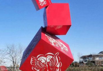 幾何體雕塑標(biāo)準(zhǔn)，景區(qū)案例，不銹鋼幾何體雕塑常用