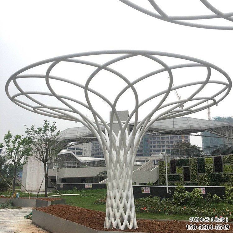 遮陽樹雕塑供需，標(biāo)識(shí)雕塑，鏤空遮陽樹雕塑制造商