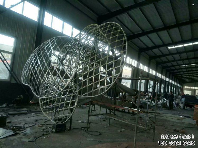 蘑菇樹雕塑選用，多彩藝術，鏤空蘑菇樹雕塑展品