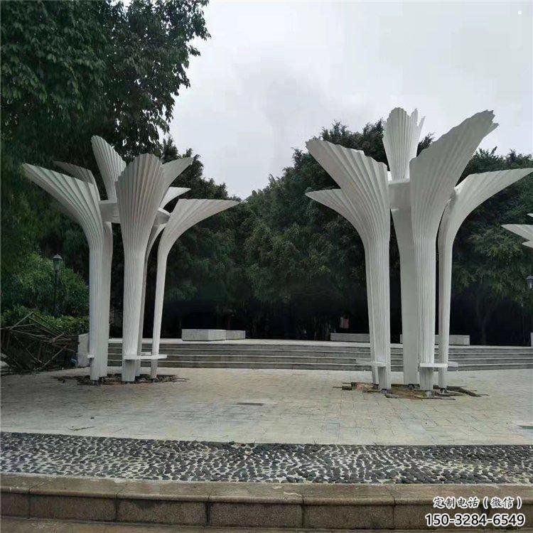 傘樹雕塑精選，街道標識，景觀鏤空傘樹雕塑指用