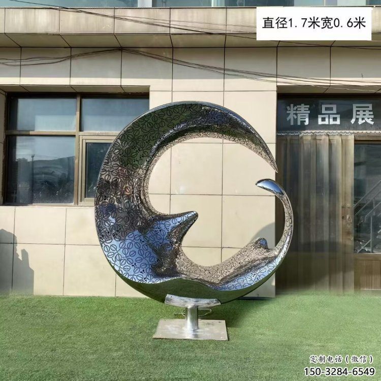 酒店水滴雕塑，鍍金歐式雕塑，仿古擺件