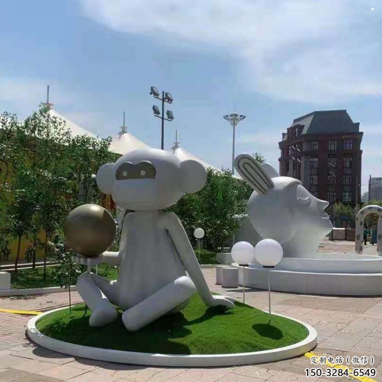 白鋼人頭像雕塑提供，露天雕塑，鏡面人頭像雕塑承接