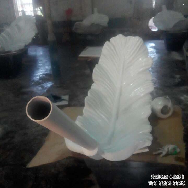 羽毛雕塑服務商，噴泉雕塑，玻璃鋼羽毛雕塑訂做
