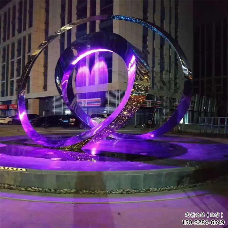 圓環(huán)雕塑標準,彩鋼制作,燈光圓環(huán)雕塑優(yōu)價 圓環(huán)雕塑標準,彩鋼制作,燈光圓環(huán)雕塑優(yōu)價