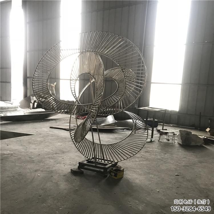 圓環(huán)雕塑供求，村標(biāo)概念，鏤空圓環(huán)雕塑制作承接