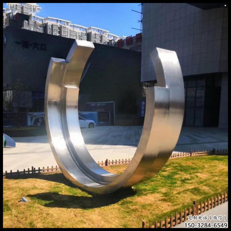 月亮雕塑展品，景觀概念，不銹鋼月亮雕塑優(yōu)選