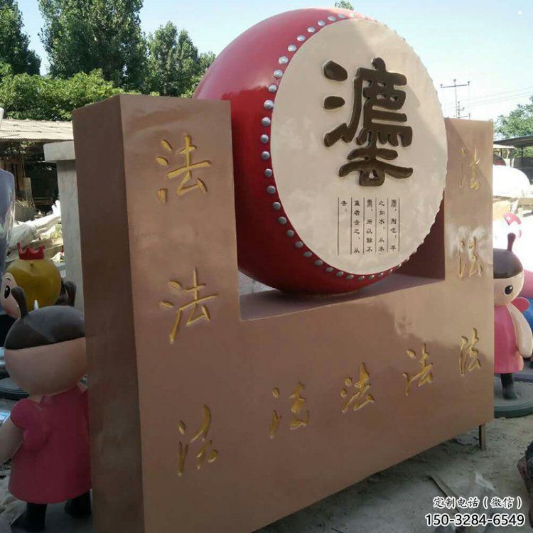 鐵鼓雕塑點擊，景觀雕塑，別墅鐵鼓雕塑供求
