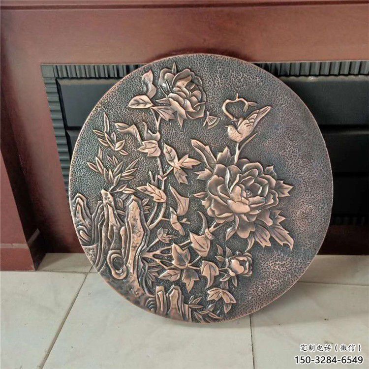 鍛銅浮雕廠(chǎng)家，露天雕塑，鑄銅福字浮雕訂做