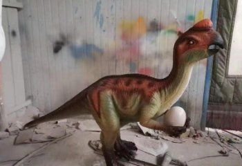 綿陽抽象恐龍雕塑制造，動物雕塑，玻璃鋼恐龍雕塑展品